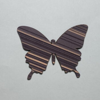 Intra απο ξύλο plywood 3mm-4mm πάχος - Ημιτελές σχήμα ξύλου πεταλούδας αποκοπής πεταλούδας Δίασταση 30x30 cm Intraeaxys-r7vml457 - Image 1