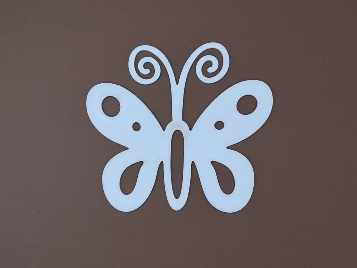 Intra απο ξύλο plywood 3mm-4mm πάχος - Κοπή μεγάλης πεταλούδας Δίασταση 30x30 cm Intraeaxys-eoxlkpqo