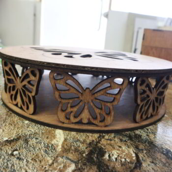 Intra απο ξύλο plywood 3mm-4mm πάχος - Κουτί πεταλούδας 3mm Δίασταση 30x30 cm Intraeaxys-6o3yprq7 - Image 6