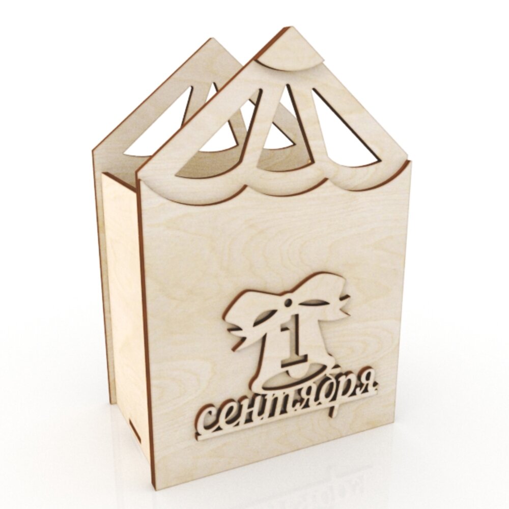 Intra απο ξύλο plywood 3mm-4mm πάχος - Μολυβιού Ξύλινη Γλαστροθήκη Flower Box Μολύβι Δίασταση 30x30 cm Intraeaxys-yon0wvy7