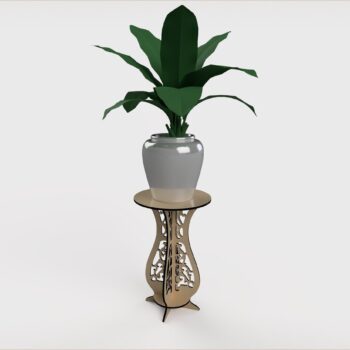 Intra απο ξύλο plywood 3mm-4mm πάχος - Βάση για γλάστρα Δίασταση 30x30 cm Intraeaxys-yon0zzx7 - Image 1