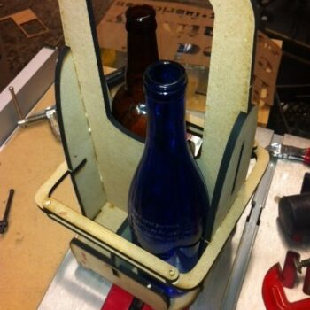 Intra απο ξύλο plywood 3mm-4mm πάχος - Ράφι κρασιού Δίασταση 30x30 cm Intraeaxys-eo058lg1 - Image 3