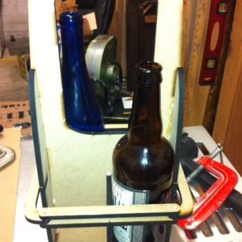 Intra απο ξύλο plywood 3mm-4mm πάχος - Ράφι κρασιού Δίασταση 30x30 cm Intraeaxys-eo058lg1 - Image 4