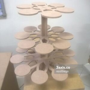 Intra απο ξύλο plywood 3mm-4mm πάχος - Στάση για Cupcake Party Δίασταση 30x30 cm Intraeaxys-eoxl0wgo