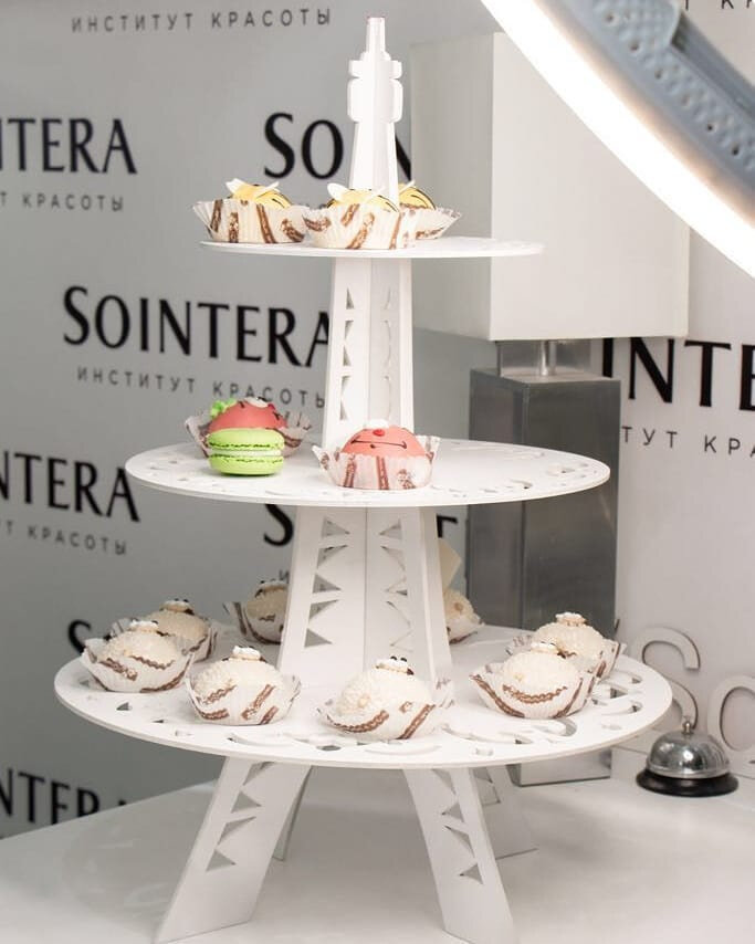 Intra απο ξύλο plywood 3mm-4mm πάχος - Στολισμός γάμου γενεθλίων για Cupcake Tower του Άιφελ Δίασταση 30x30 cm Intraeaxys-d1lv8vzo