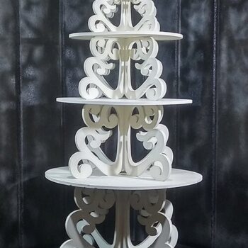 Intra απο ξύλο plywood 3mm-4mm πάχος - Βάσεις για cupcake και επιδόρπιο Δίασταση 30x30 cm Intraeaxys-voq26ljo - Image 1