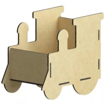 Intra απο ξύλο plywood 3mm-4mm πάχος - Κουτί καραμελών τρένου Δίασταση 30x30 cm Intraeaxys-qomr6qk1 - Image 5