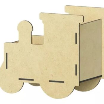 Intra απο ξύλο plywood 3mm-4mm πάχος - Κουτί καραμελών τρένου Δίασταση 30x30 cm Intraeaxys-qomr6qk1 - Image 7