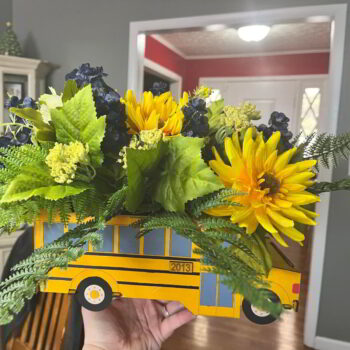 Intra απο ξύλο plywood 3mm-4mm πάχος - Κουτί σχολικού λεωφορείου Δίασταση 30x30 cm Intraeaxys-m1d6mjd7 - Image 4