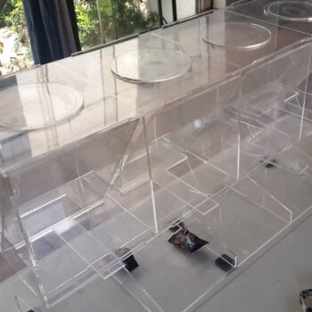 Intra απο ξύλο plywood 3mm-4mm πάχος - Ακρυλικός διανομέας καραμελών Δίασταση 20x20 cm Intraeaxys-ro6yg2n7 - Image 3