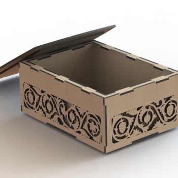 Intra απο ξύλο plywood 3mm-4mm πάχος - Διακοσμητικό κουτί δώρου 3mm Δίασταση 30x30 cm Intraeaxys-ro6ylrq7 - Image 1