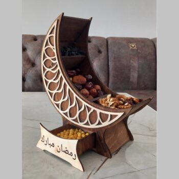 Intra απο ξύλο plywood 3mm-4mm πάχος - Κουτί δώρου διακοσμητικό για το Ραμαζάνι Δίασταση 30x30 cm Intraeaxys-ro6yeq67 - Image 3