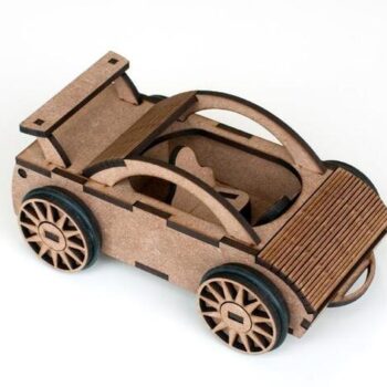 Intra απο ξύλο plywood 3mm-4mm πάχος - Ξύλινο τρισδιάστατο μοντέλο σπορ αυτοκινήτου Δίασταση 30x30 cm Intraeaxys-m1d63yy7 - Image 3