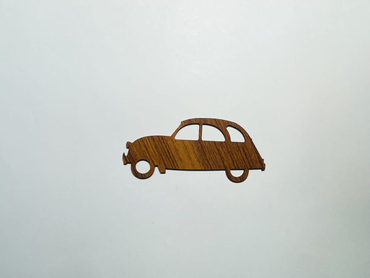 Intra απο ξύλο plywood 3mm-4mm πάχος - Ημιτελής κοπή ξύλου σε σχήμα αυτοκινήτου Δίασταση 30x30 cm Intraeaxys-lopqrlk7