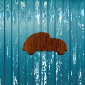 Intra απο ξύλο plywood 3mm-4mm πάχος - Ημιτελές ξύλινο σχήμα αυτοκινήτου Δίασταση 30x30 cm Intraeaxys-ro6ynvm7