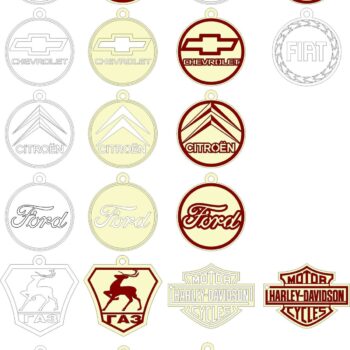 Intra απο ξύλο plywood 3mm-4mm πάχος - Μπρελόκ με λογότυπο Auto Δίασταση 5x5 cm Intraeaxys-p7y646oq - Image 1