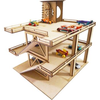 Intra απο ξύλο plywood 3mm-4mm πάχος - Πολυώροφο Γκαράζ Στάθμευσης Δίασταση 30x30 cm Intraeaxys-p7ymzk67 - Image 5