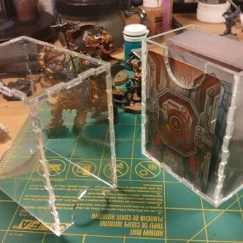 Intra απο ξύλο plywood 3mm-4mm πάχος - Κουτί τράπουλας Δίασταση 30x30 cm Intraeaxys-lop3qd51 - Image 3