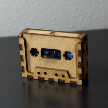 Intra απο ξύλο plywood 3mm-4mm πάχος - Θήκη κασέτας για κάρτες SD Δίασταση 30x30 cm Intraeaxys-zo98yjy1 - Image 1