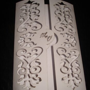 Intra απο ξύλο plywood 3mm-4mm πάχος - Διακοσμητικό πρότυπο καρτ ποστάλ Δίασταση 30x30 cm Intraeaxys-lopqkjx7 - Image 1