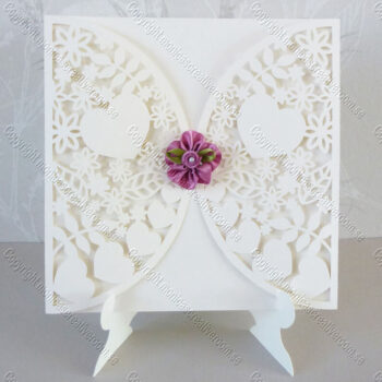 Intra απο ξύλο plywood 3mm-4mm πάχος - Πρότυπο διπλώματος κάρτας πύλης Δίασταση 30x30 cm Intraeaxys-078yejmo - Image 1