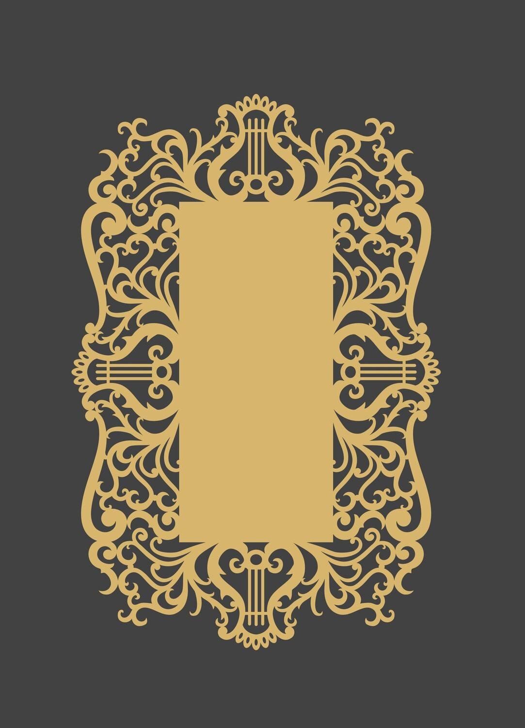 Intra απο ξύλο plywood 3mm-4mm πάχος - Πρότυπο διακοσμητικής κάρτας διακοπών Δίασταση 30x30 cm Intraeaxys-qommkwpo