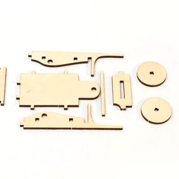 Intra απο ξύλο plywood 3mm-4mm πάχος - Dice Cart 3D Puzzle Δίασταση 30x30 cm Intraeaxys-67wl20m1 - Image 4