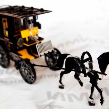 Intra απο ξύλο plywood 3mm-4mm πάχος - Τρισδιάστατο παζλ Horse Carriage Δίασταση 30x30 cm Intraeaxys-e1gk6ddo - Image 6