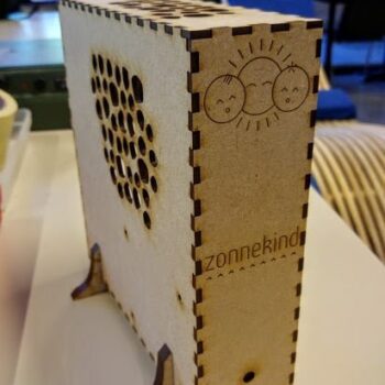 Intra απο ξύλο plywood 3mm-4mm πάχος - Απλό κουτί ITX Δίασταση 30x30 cm Intraeaxys-voqd2xd1 - Image 1