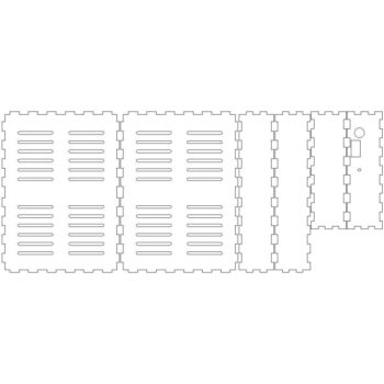 Intra απο ξύλο plywood 3mm-4mm πάχος - Περίβλημα σκληρού δίσκου Δίασταση 30x30 cm Intraeaxys-eo4yq0yo - Image 5