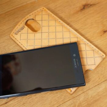 Intra απο ξύλο plywood 3mm-4mm πάχος - Δερμάτινη και ξύλινη θήκη τηλεφώνου Δίασταση 30x30 cm Intraeaxys-yone0mxo - Image 4