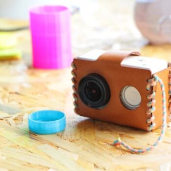 Intra απο ξύλο plywood 3mm-4mm πάχος - Δερμάτινη θήκη Xiaomi Gopro Δίασταση 30x30 cm Intraeaxys-eo05q831 - Image 3