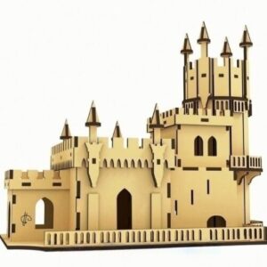 Intra απο ξύλο plywood 3mm-4mm πάχος - Ξύλινο Κάστρο Δίασταση 30x30 cm Intraeaxys-lopqw4z7