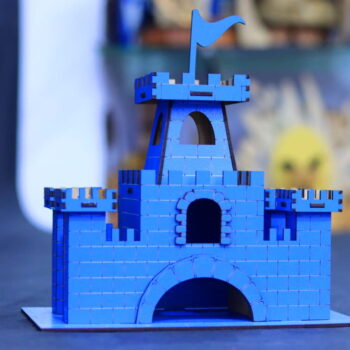 Intra απο ξύλο plywood 3mm-4mm πάχος - Κιτ Ξύλινου Κάστρου Δίασταση 30x30 cm Intraeaxys-075y6emo - Image 9