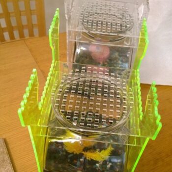 Intra απο ξύλο plywood 3mm-4mm πάχος - Φρούριο Fishbowl Δίασταση 30x30 cm Intraeaxys-eo209v37 - Image 4