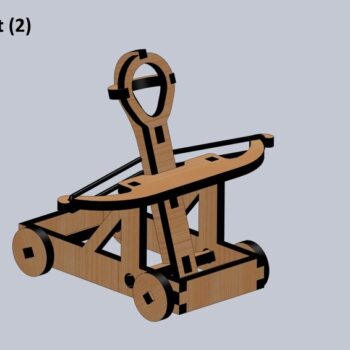 Intra απο ξύλο plywood 3mm-4mm πάχος - Παιδικά παιχνίδια Castle Under Attack Δίασταση 30x30 cm Intraeaxys-eo4qwk87 - Image 6