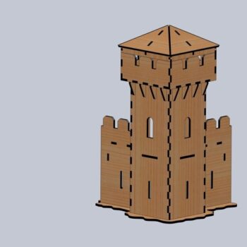 Intra απο ξύλο plywood 3mm-4mm πάχος - Παιδικά παιχνίδια Castle Under Attack Δίασταση 30x30 cm Intraeaxys-eo4qwk87 - Image 10