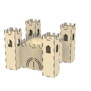 Intra απο ξύλο plywood 3mm-4mm πάχος - Κάστρο Δίασταση 30x30 cm Intraeaxys-6o3ynjk7 - Image 1