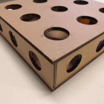 Intra απο ξύλο plywood 3mm-4mm πάχος - Κουτί από χαρτόνι για παιχνίδια γάτα Δίασταση 30x30 cm Intraeaxys-d1lmvexo - Image 3
