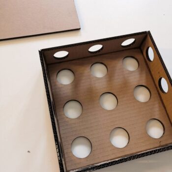 Intra απο ξύλο plywood 3mm-4mm πάχος - Κουτί παιχνιδιών παζλ γάτα Δίασταση 30x30 cm Intraeaxys-eo0q2d51 - Image 4