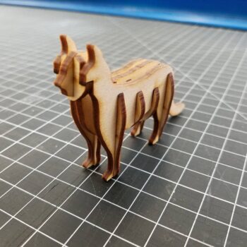 Intra απο ξύλο plywood 3mm-4mm πάχος - Αρχείο PDF 3D παζλ Wooden Cat Δίασταση 30x30 cm Intraeaxys-eo0qz901 - Image 3