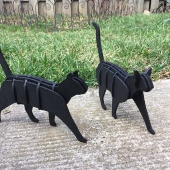 Intra απο ξύλο plywood 3mm-4mm πάχος - Γάτες MDF 3mm Δίασταση 30x30 cm Intraeaxys-eo20vrq7 - Image 3