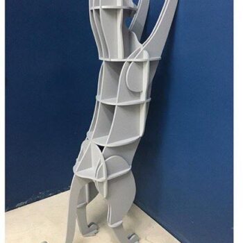 Intra απο ξύλο plywood 3mm-4mm πάχος - Ράφι όρθιας γάτας Δίασταση 30x30 cm Intraeaxys-qommrl4o - Image 1