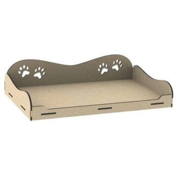 Intra απο ξύλο plywood 3mm-4mm πάχος - Κρεβάτι Paw Pet Δίασταση 20x20 cm Intraeaxys-078ymx5o - Image 1