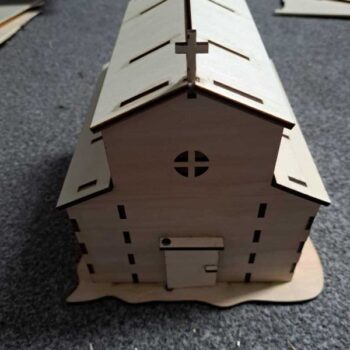 Intra απο ξύλο plywood 3mm-4mm πάχος - Εκκλησία 4mm Δίασταση 40x50 cm Intraeaxys-yonemxgo - Image 3