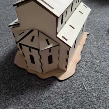 Intra απο ξύλο plywood 3mm-4mm πάχος - Εκκλησία 4mm Δίασταση 40x50 cm Intraeaxys-yonemxgo - Image 6