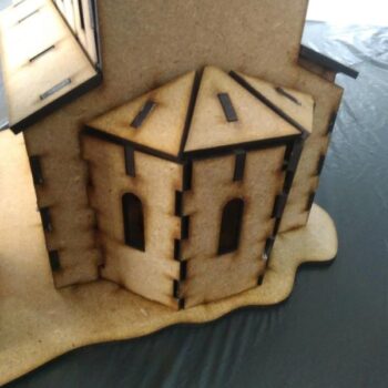 Intra απο ξύλο plywood 3mm-4mm πάχος - Εκκλησία Δίασταση 40x50 cm Intraeaxys-eo058jg1 - Image 3