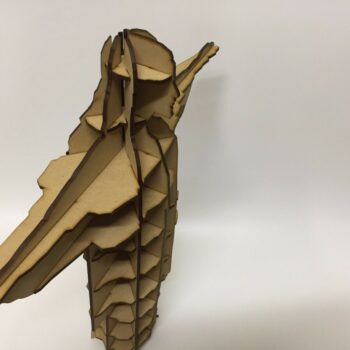 Intra απο ξύλο plywood 3mm-4mm πάχος - Ο Χριστός ο Λυτρωτής τρισδιάστατο μοντέλο Δίασταση 30x30 cm Intraeaxys-e1gkyrdo - Image 3