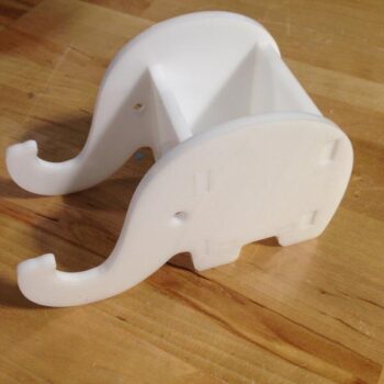 Intra απο ξύλο plywood 3mm-4mm πάχος - Θήκη τηλεφώνου & στυλό Elephant Δίασταση 30x30 cm Intraeaxys-6o38yjj1 - Image 4