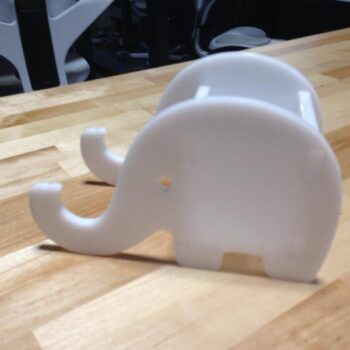 Intra απο ξύλο plywood 3mm-4mm πάχος - Θήκη τηλεφώνου & στυλό Elephant Δίασταση 30x30 cm Intraeaxys-6o38yjj1 - Image 5